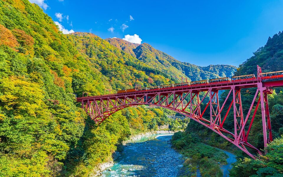 立山黑部×佐渡島 峽谷鐵道7日